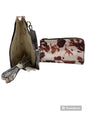 The Cows Come Home Faux Leather Cassi Clutch